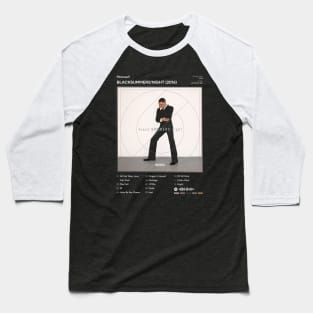 Maxwell - blackSUMMERS'night (2016) Tracklist Album Baseball T-Shirt